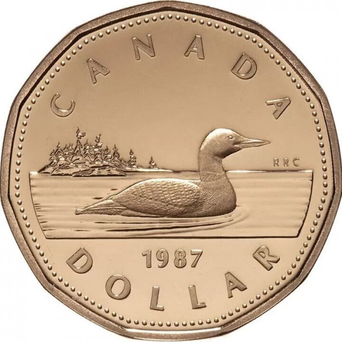 1989 canada dollar