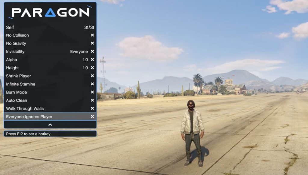 paragon mod menu gta 5