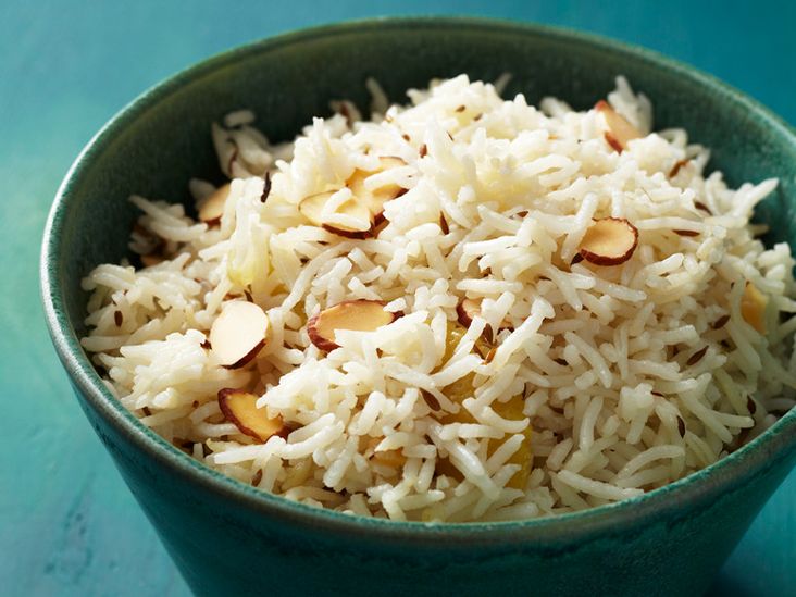 calories for basmati rice