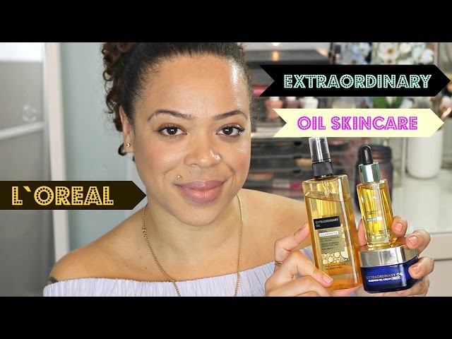 loreal extraordinary facial oil review