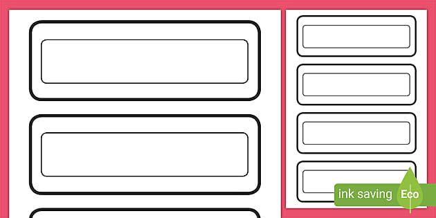 name labels template