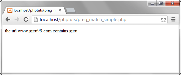 php preg_match