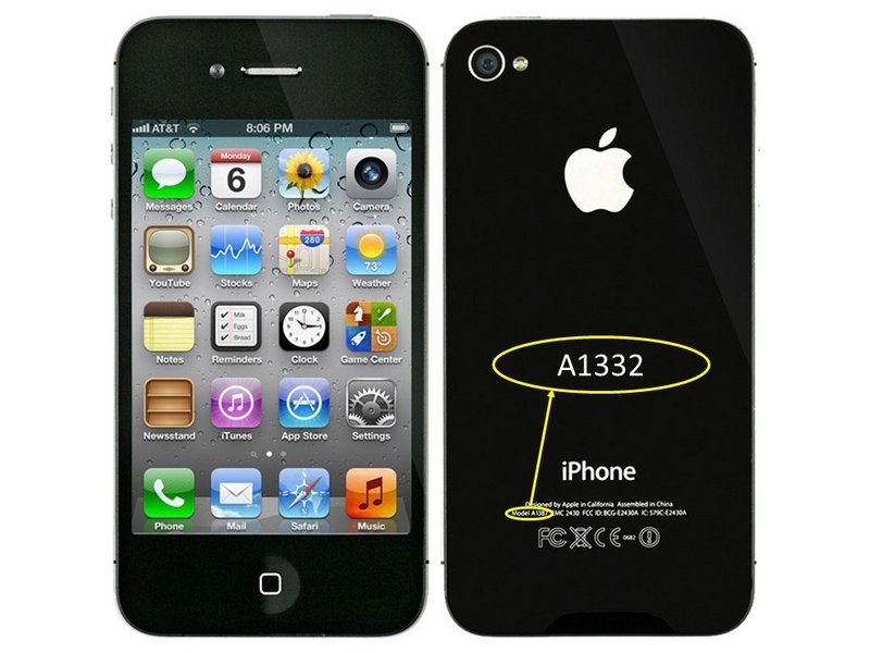 iphone 4 model a1332