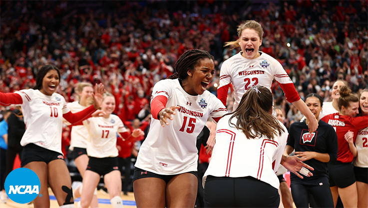 wisconsin volleyball photos