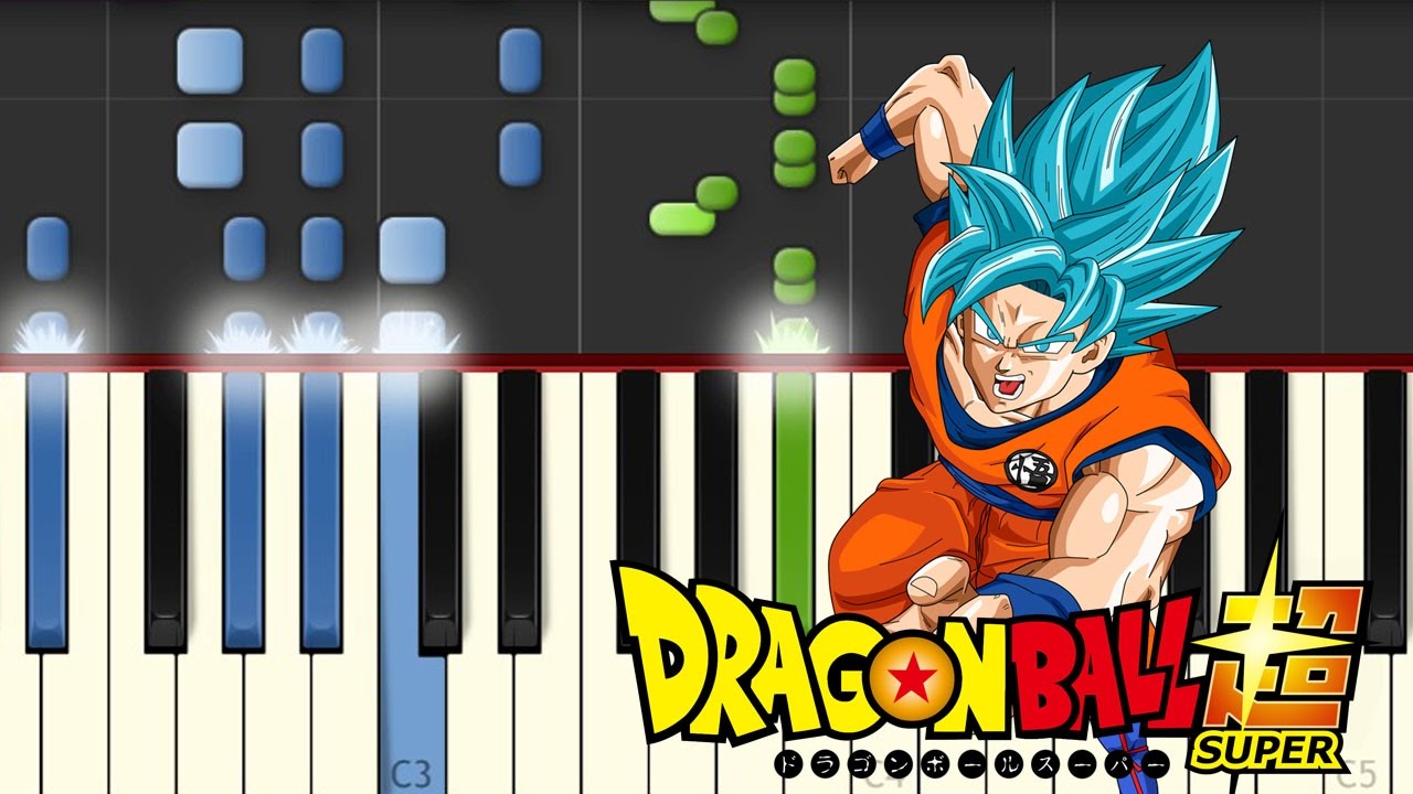 dragon ball super opening 2 piano