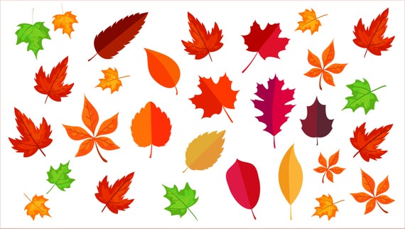 autumn leaves clip art