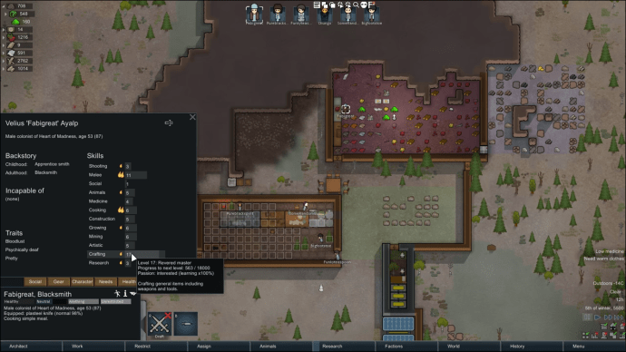 rimworld how to get advanced components