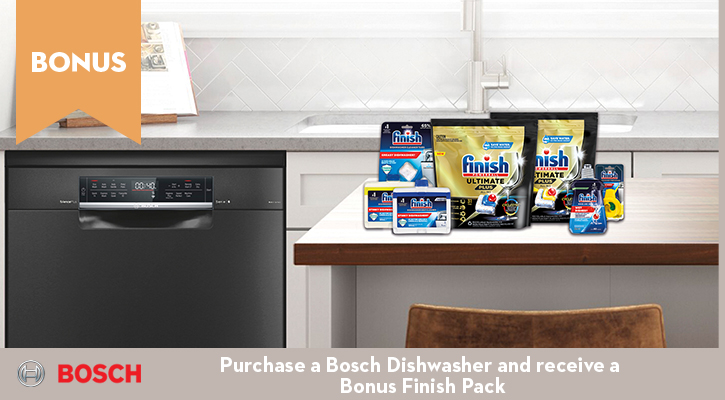 bosch dishwasher bonus offer