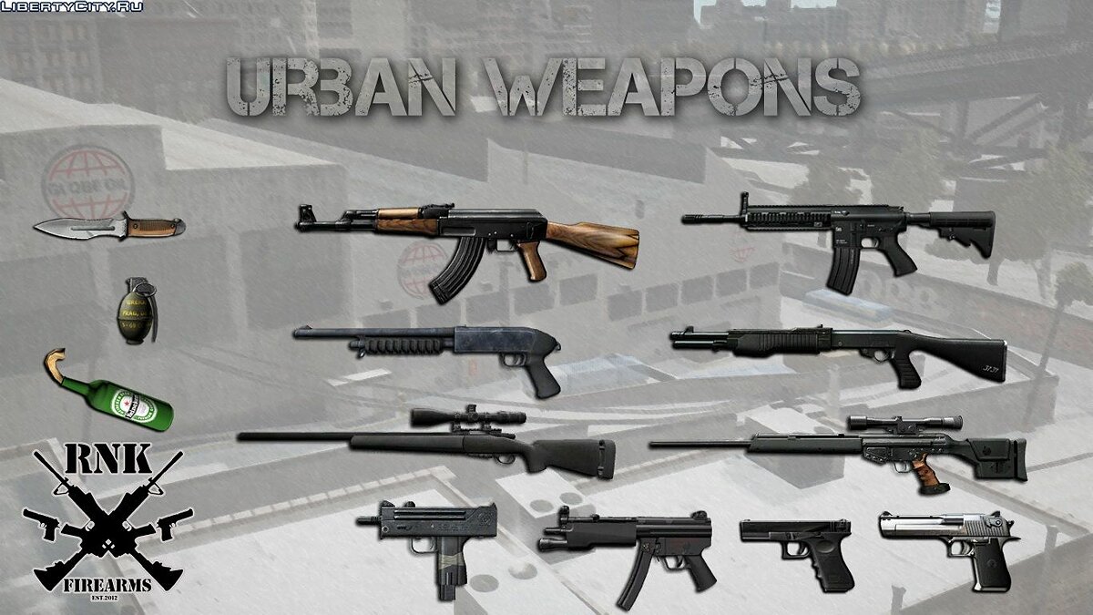 gta 4 weapons mod