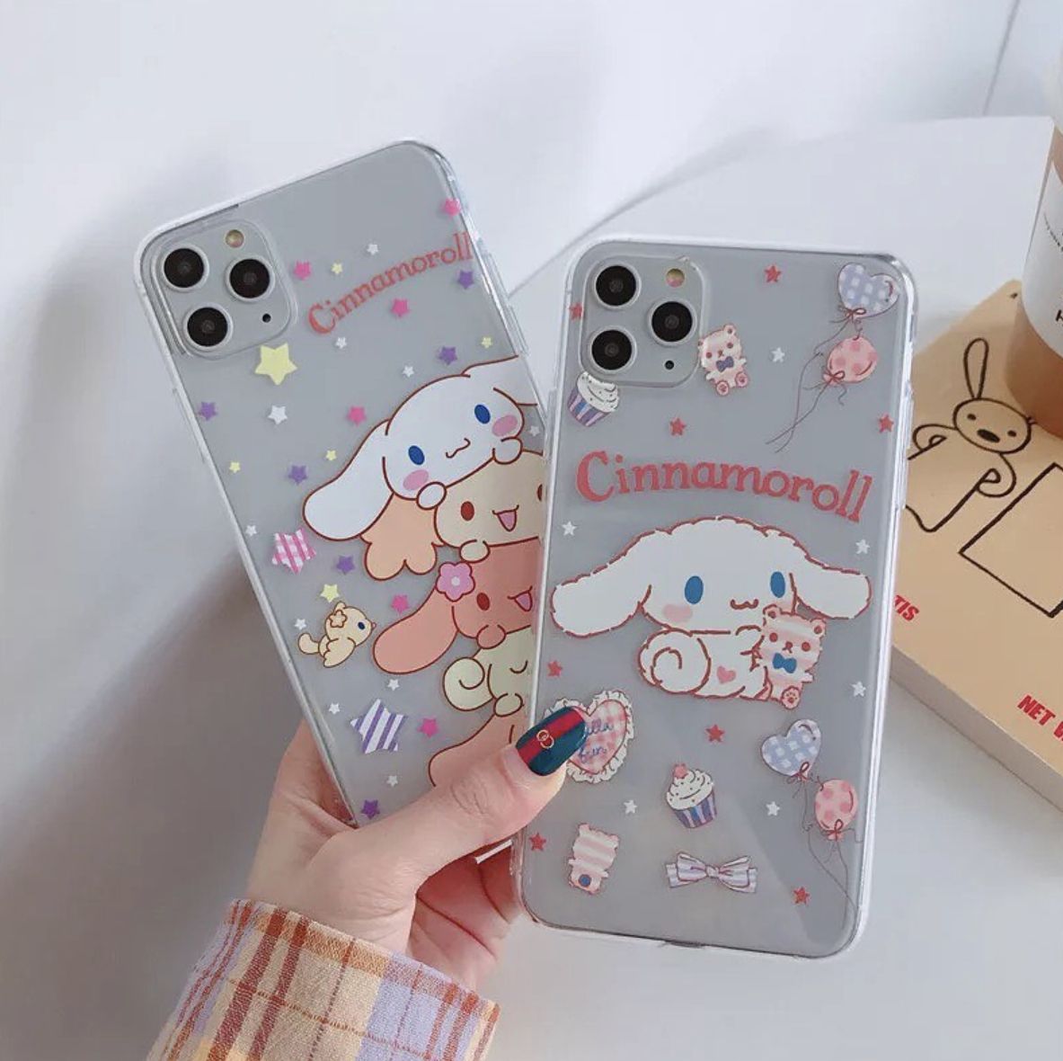 cinnamon roll sanrio phone case