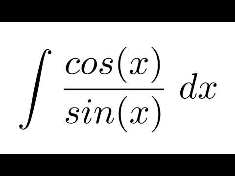 integration of cos x sin x