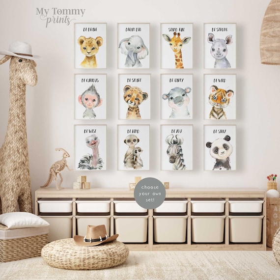 animal nursery decorations