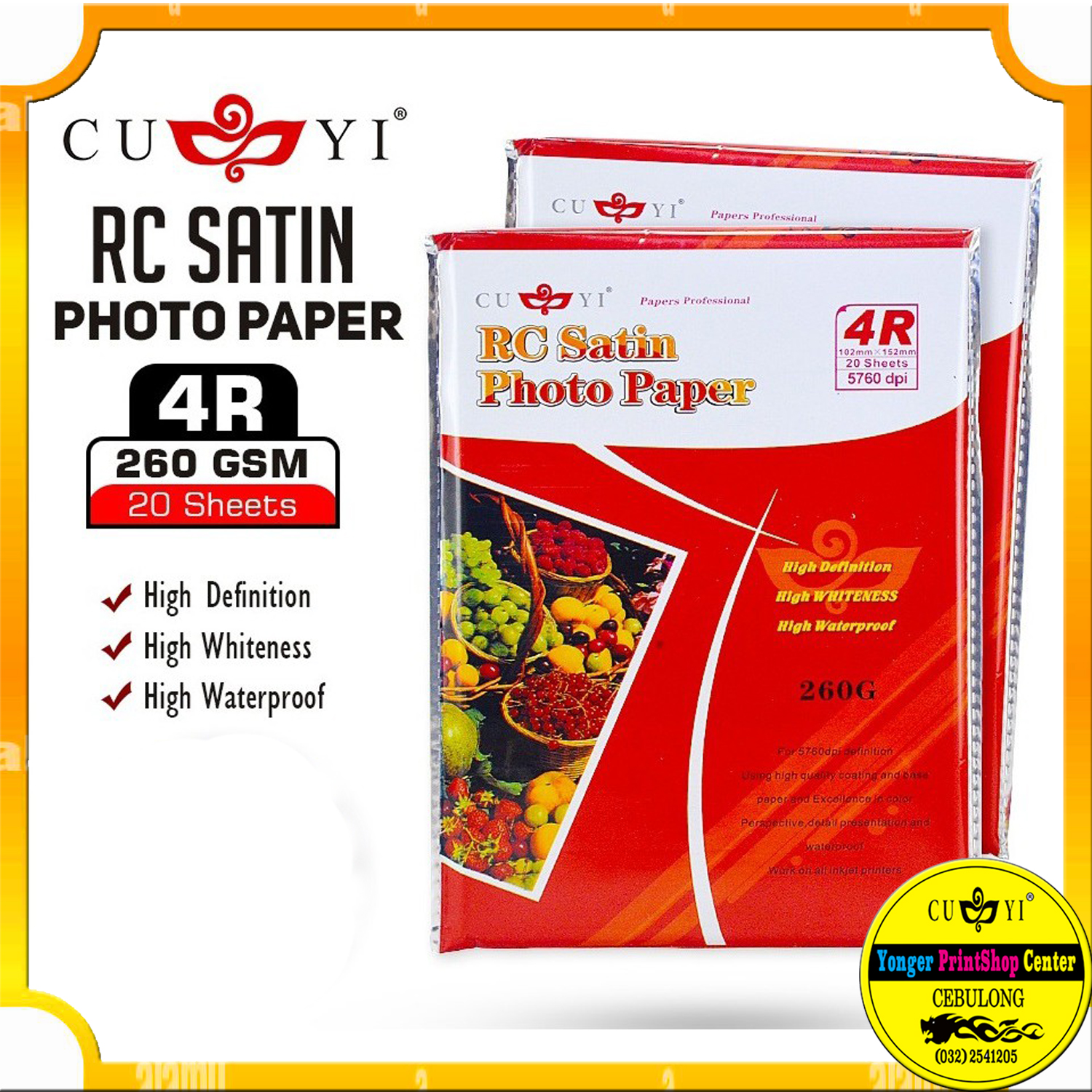 rc satin photo paper