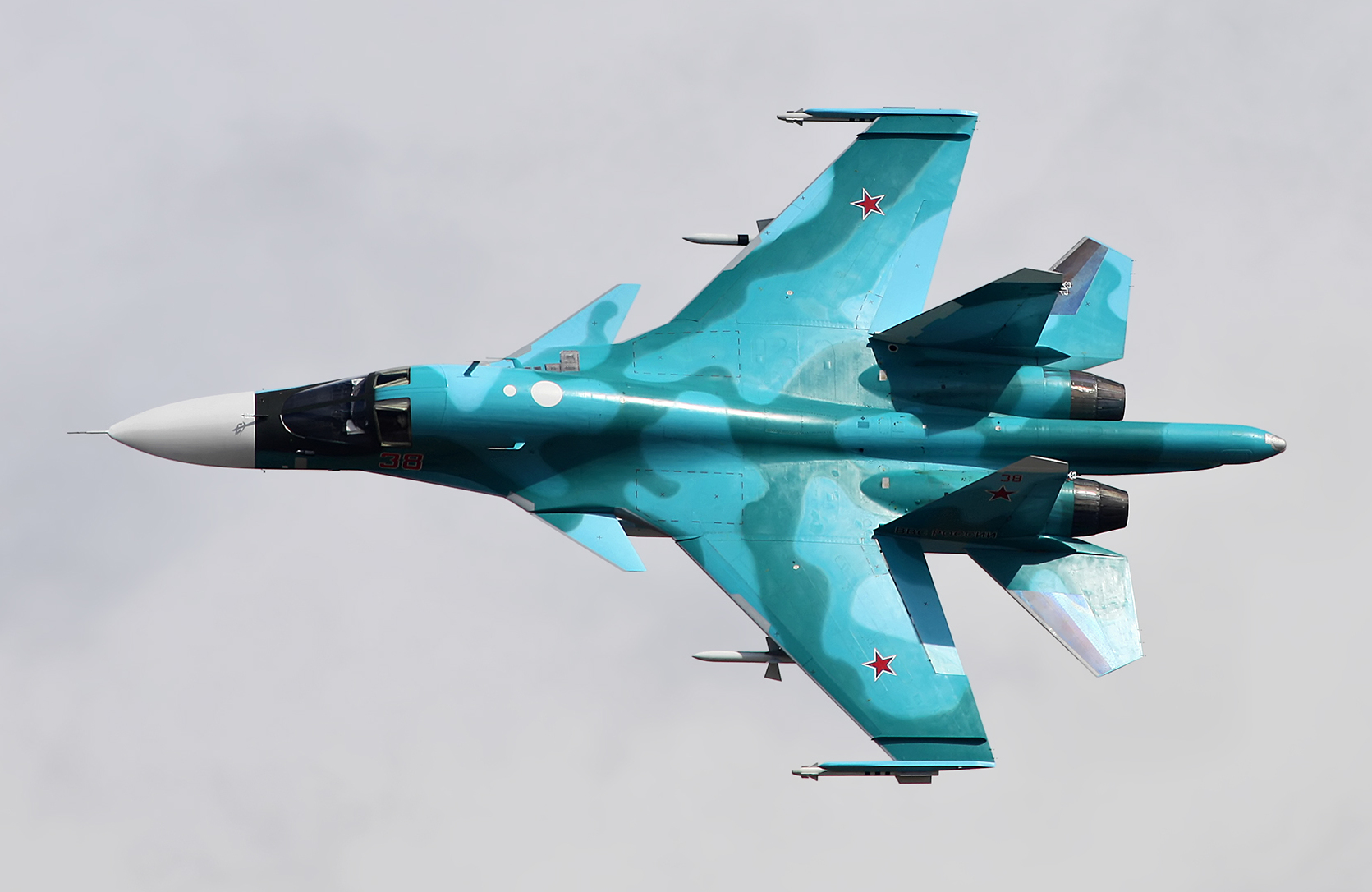 su 34 fullback fighter bomber