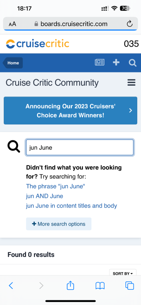 cruise critic boards