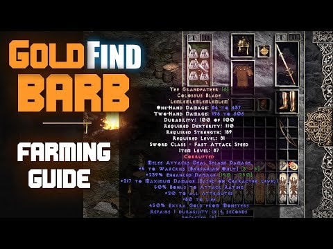 diablo 2 gold find barb guide