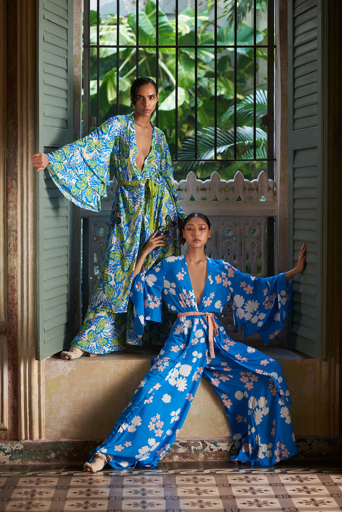 butterfly kimono robe