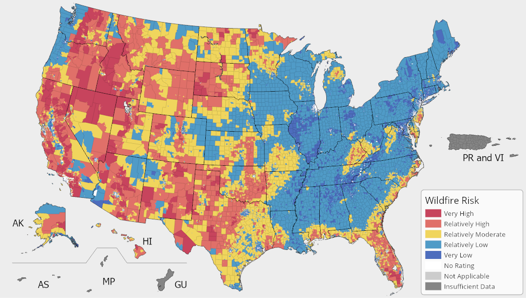 fire map north america