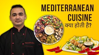 continental vs mediterranean food