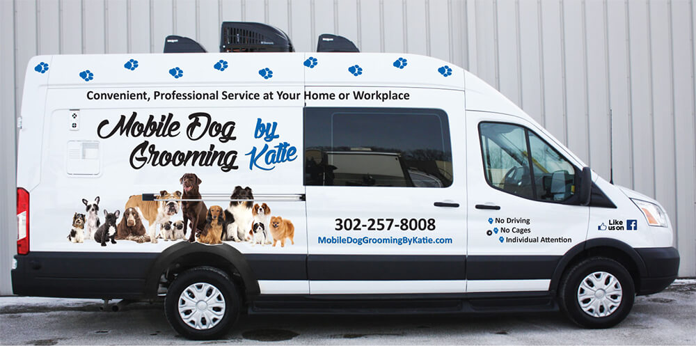 mobile dog wash and grooming