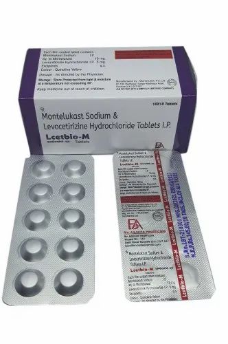 montelukast sodium and levocetirizine hydrochloride tablets price