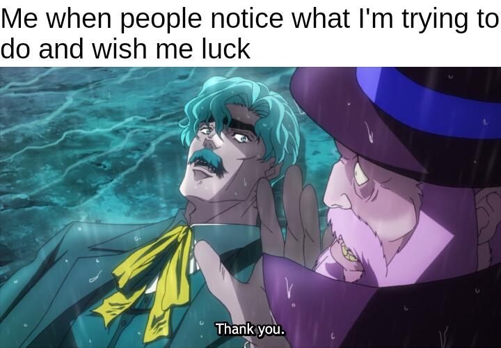 jojo bizarre adventure meme