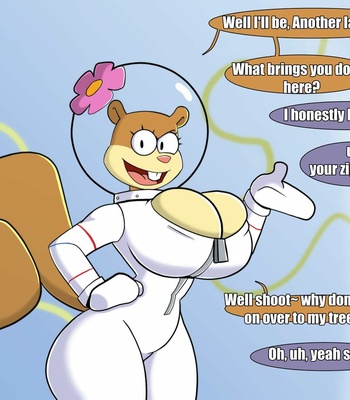 sandy cheeks porn comics