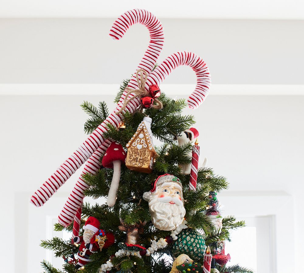 candy cane tree topper