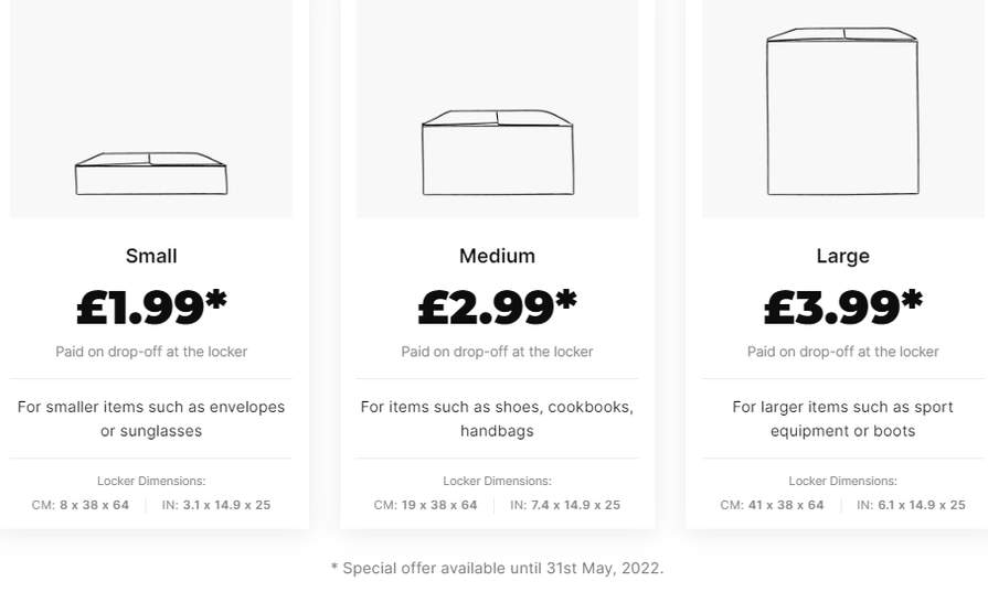 inpost locker size uk