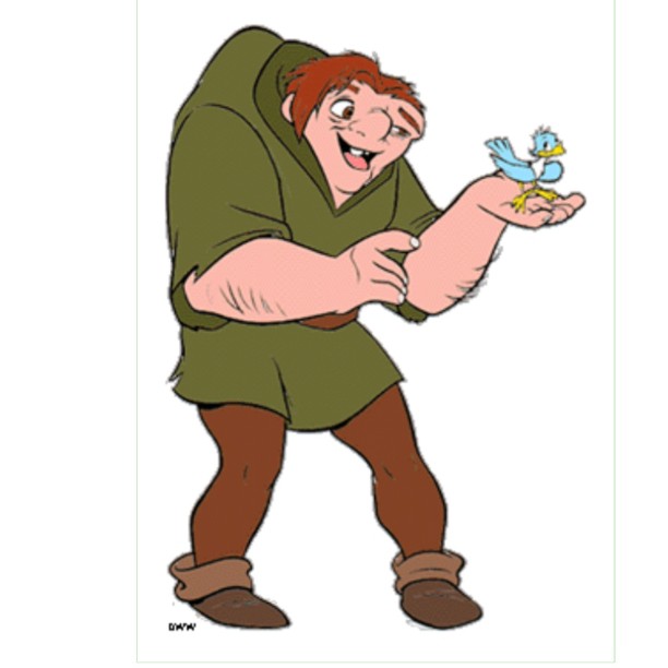 hunchback disney character