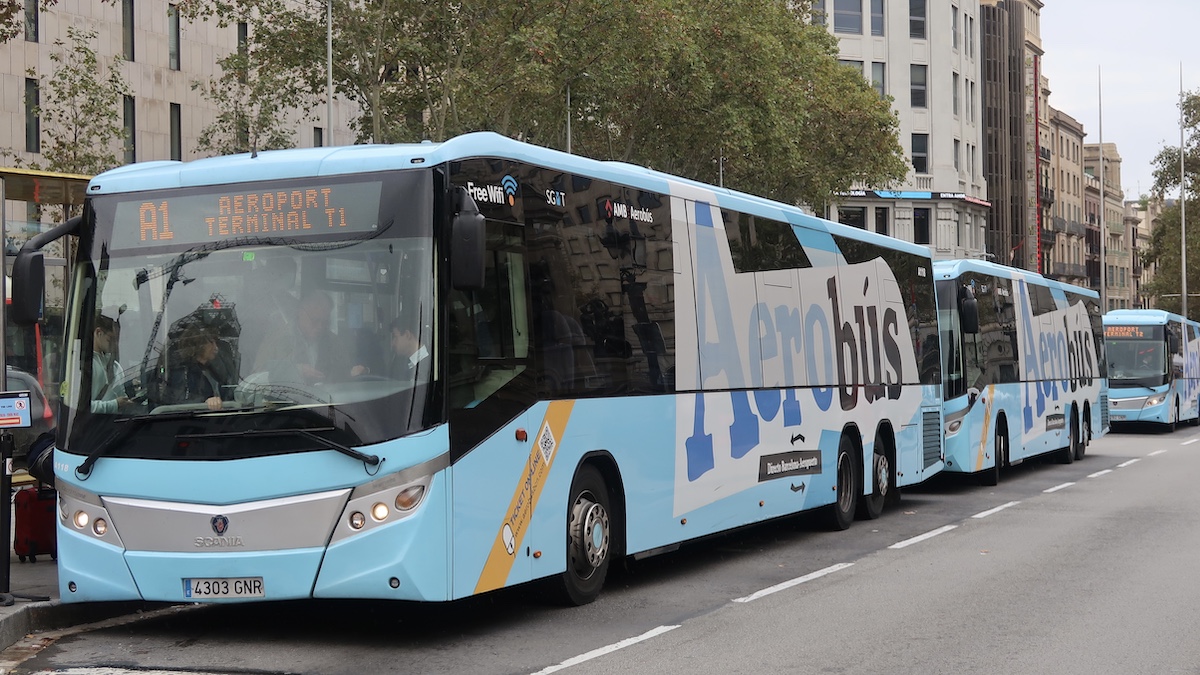 cuanto tarda aerobus barcelona aeropuerto