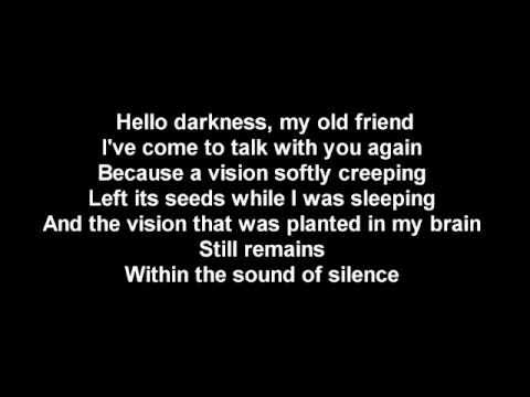 hello darkness my old friend song lyrics