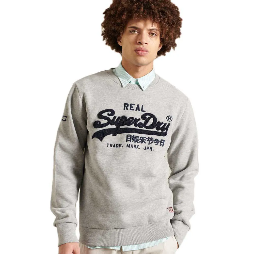 superdry sweatshirt grey