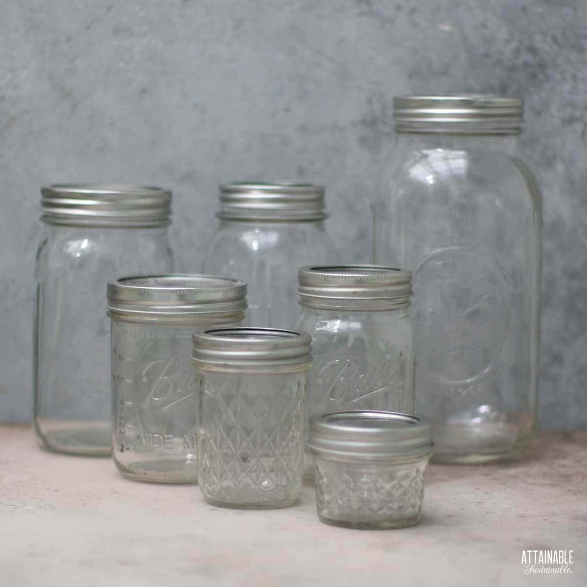 pictures of canning jars