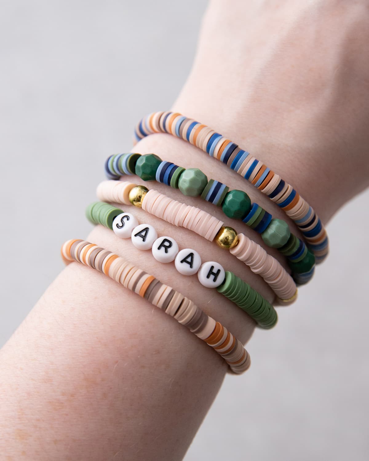 bracelet clay beads