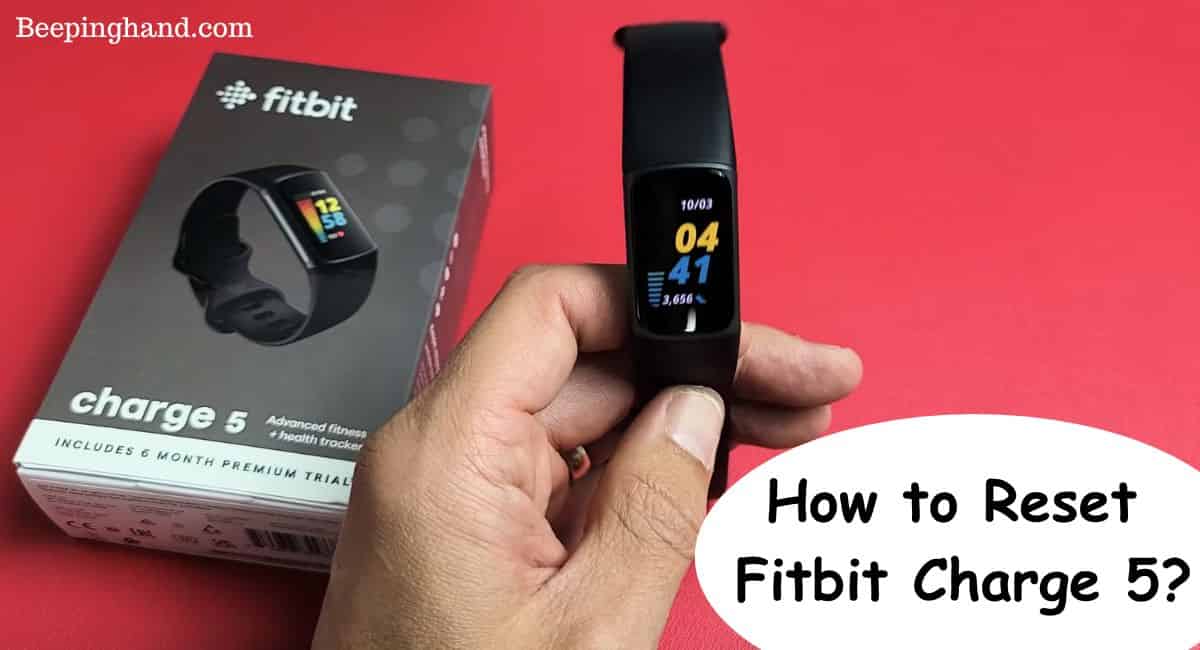 reset fitbit charge 5