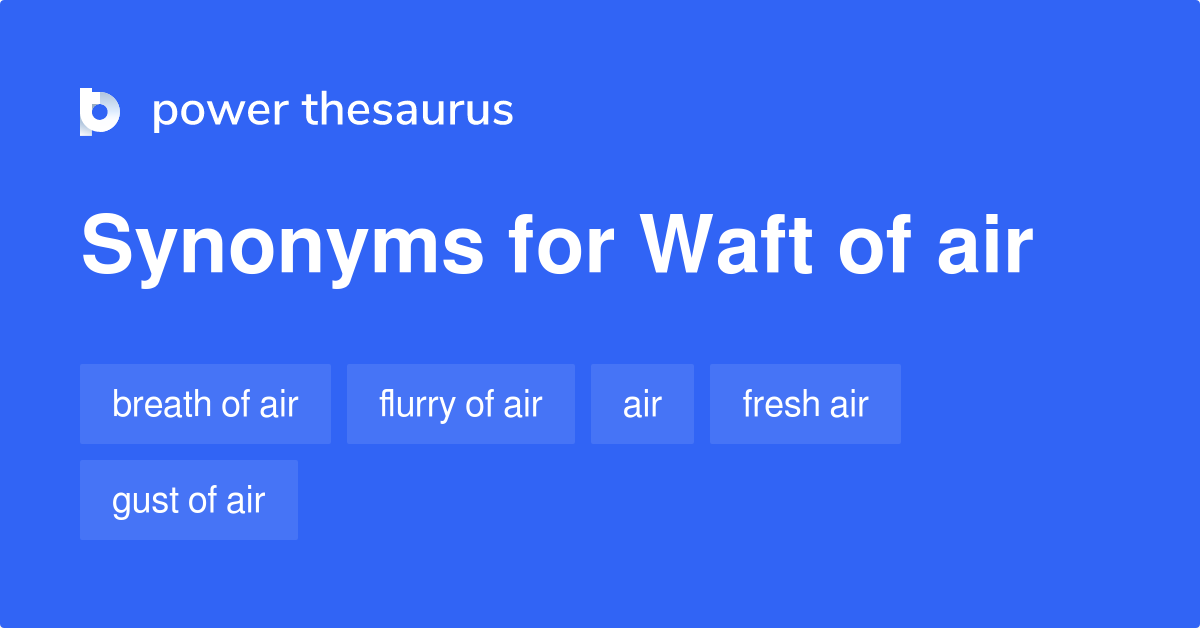 waft thesaurus