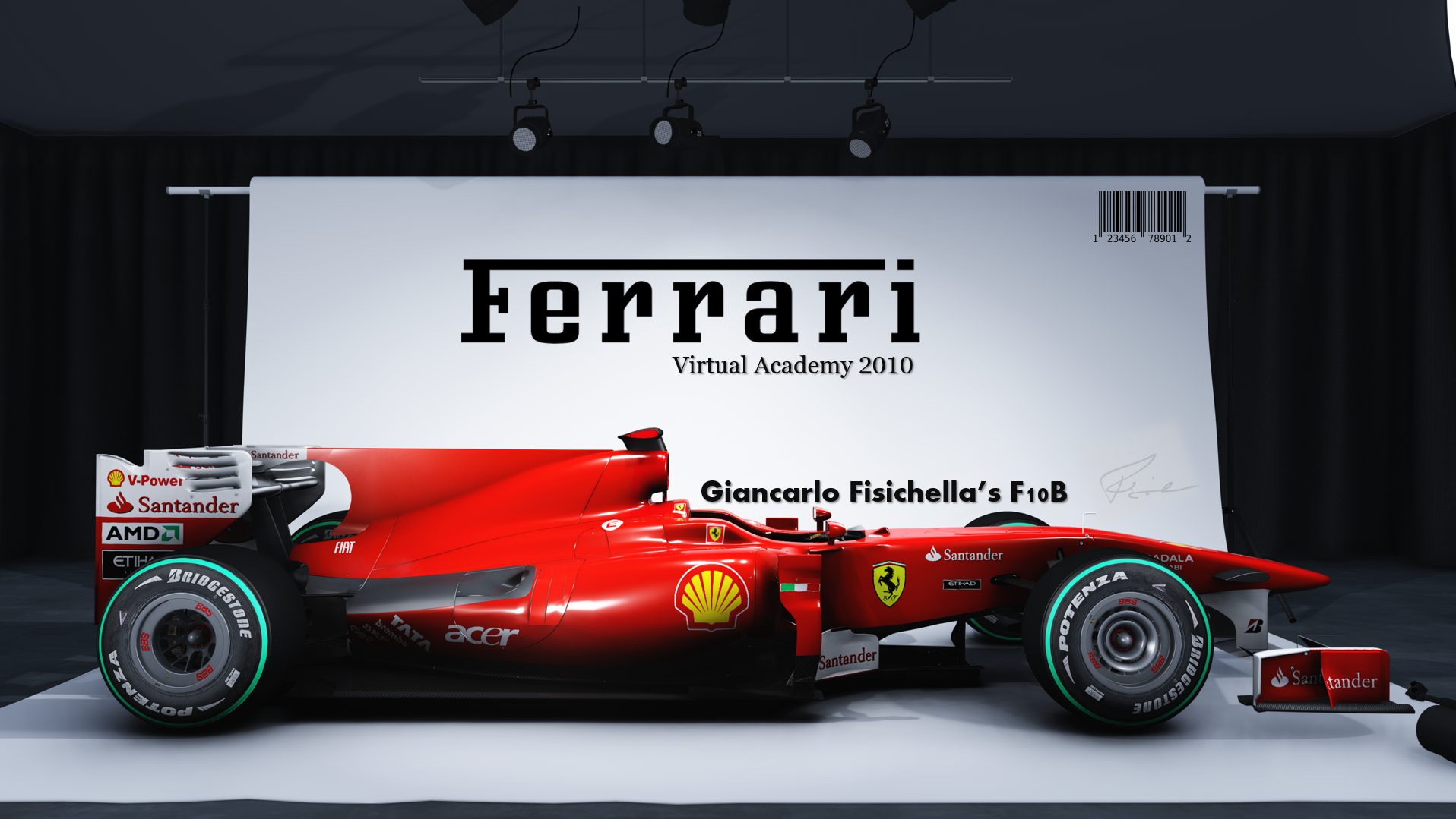 ferrari virtual academy license number