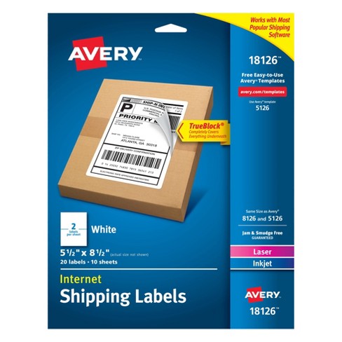 avery label