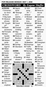 sheffer crossword