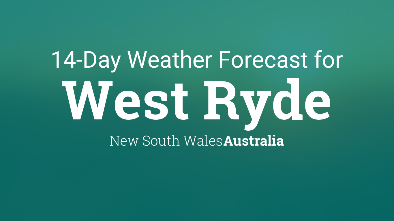 weather sydney long range forecast 14 days