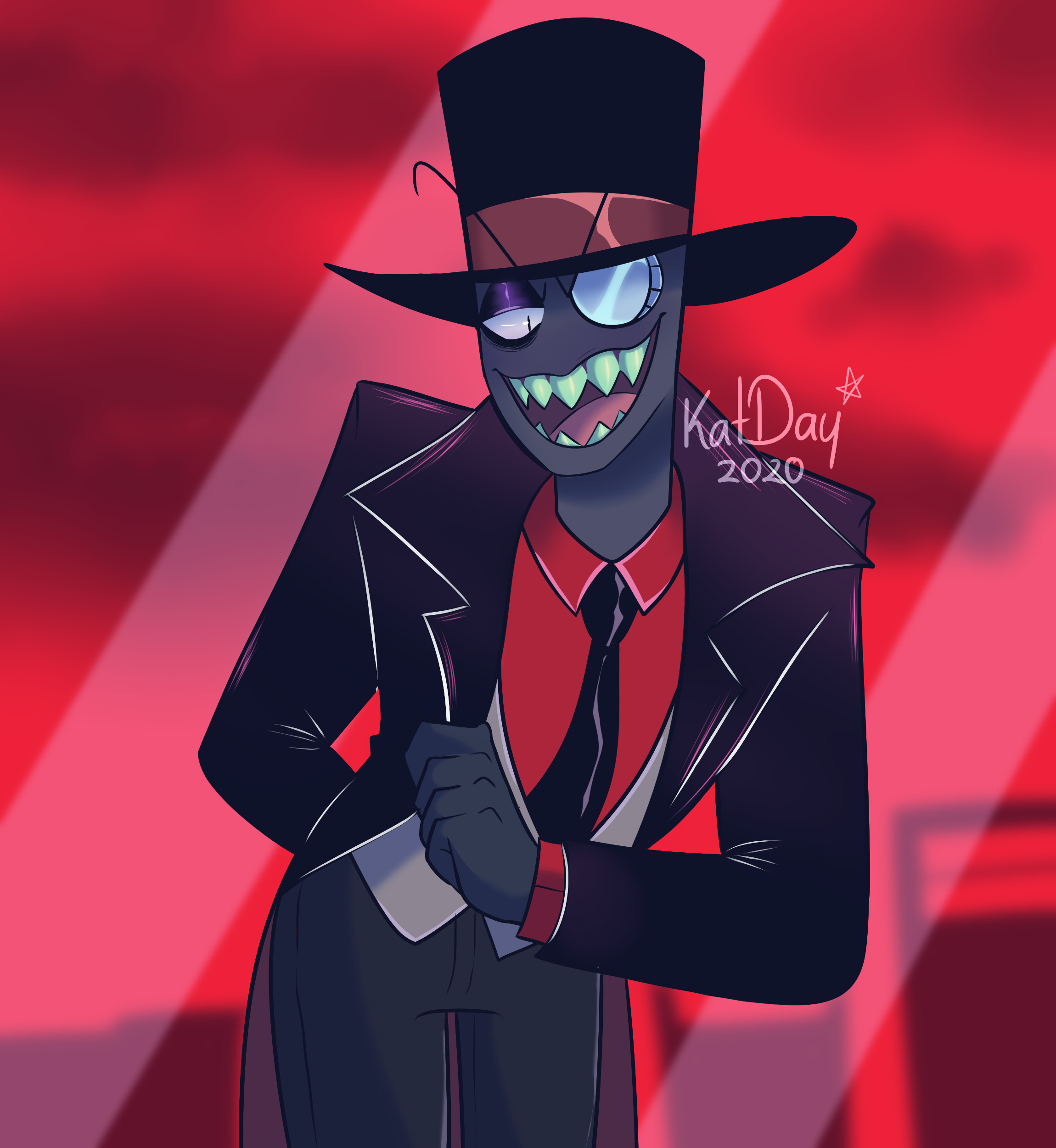 black hat fanart