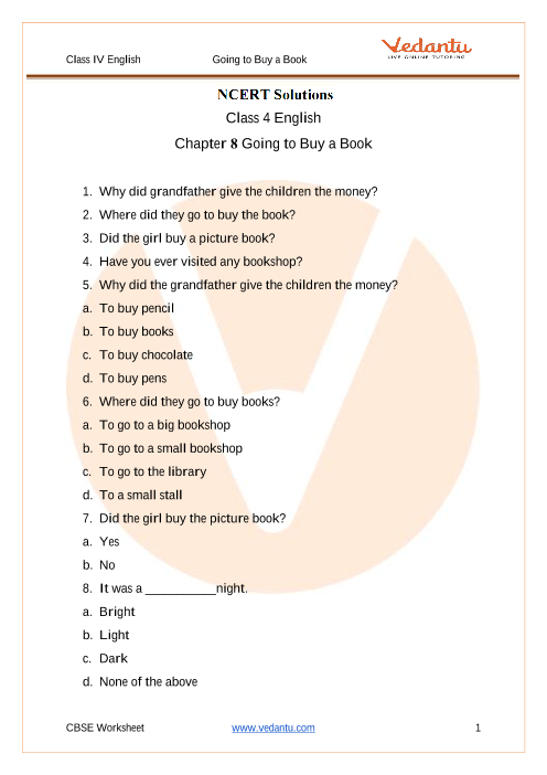 the giving tree class 4 questions and answers