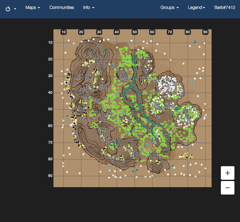 ark interactive map