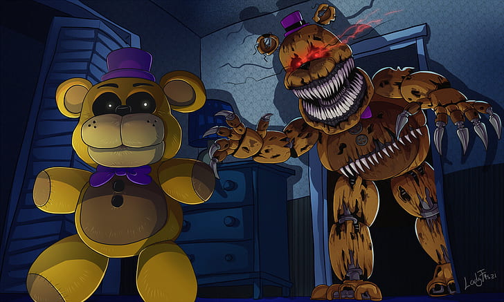 golden freddy fnaf 4