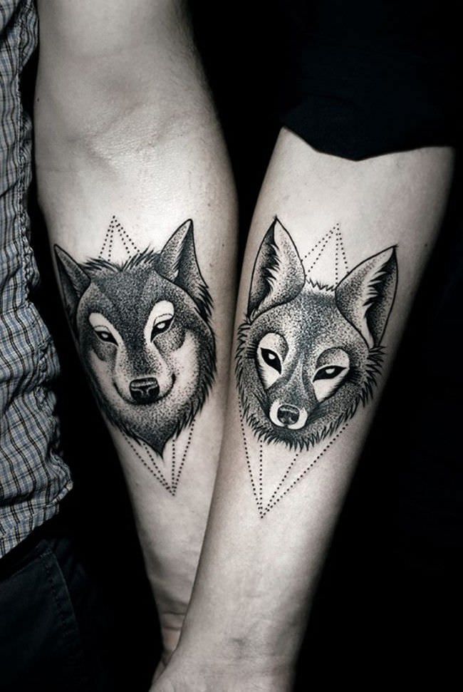 tatuajes de pareja grandes