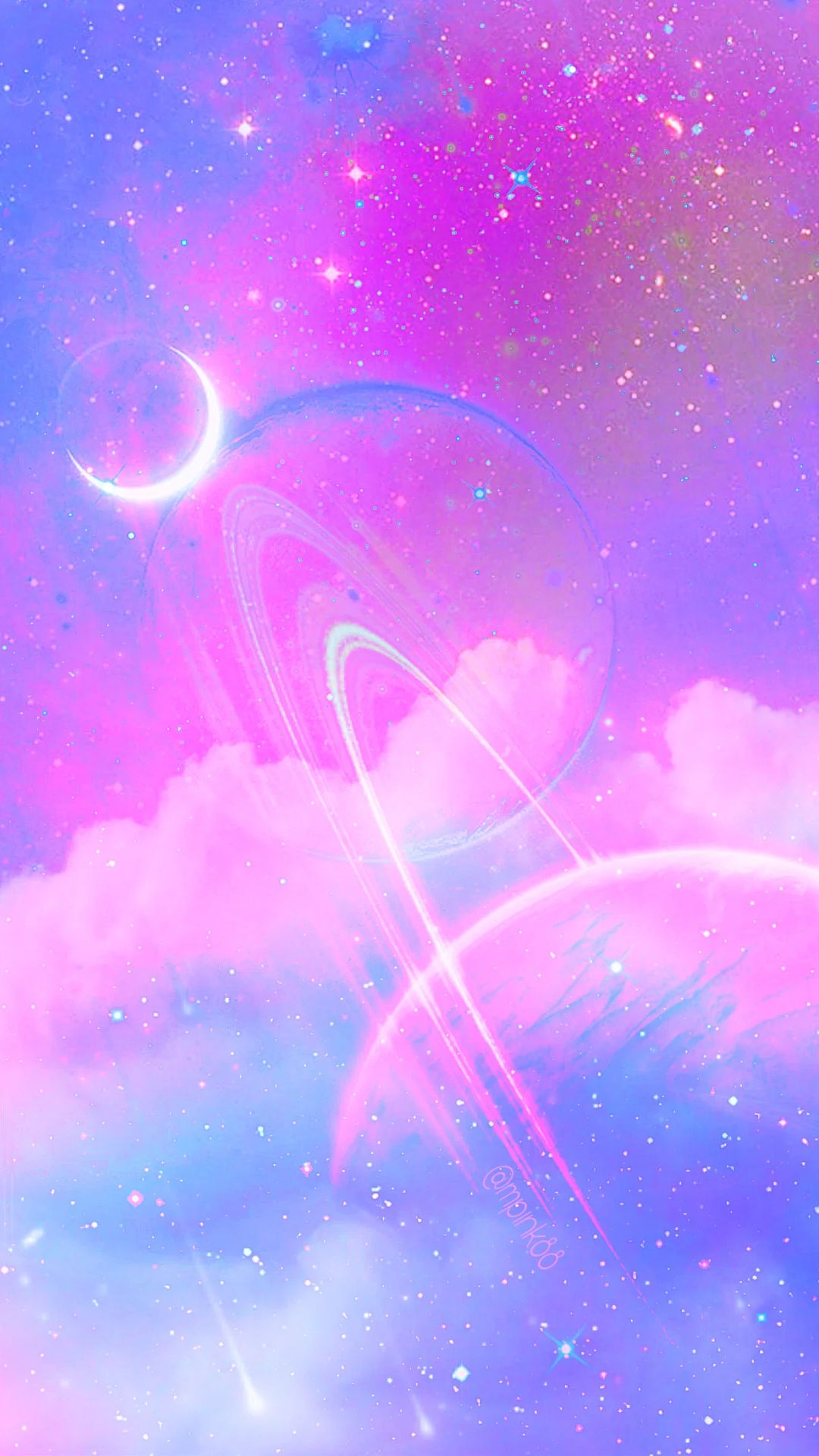 galaxy background cute