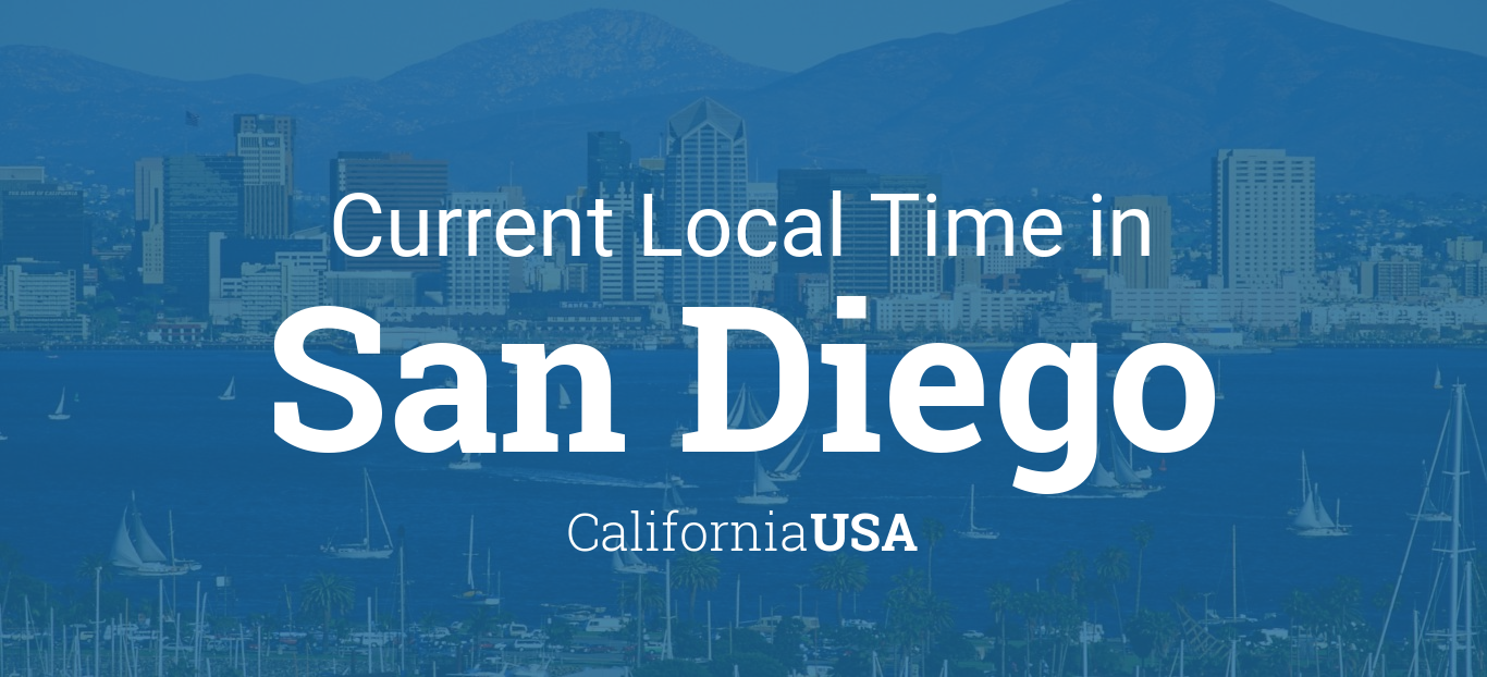 current time in san diego