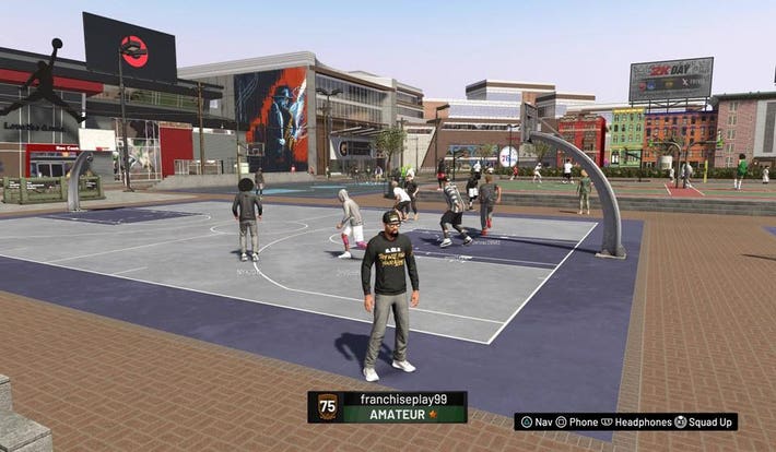 nba 2k19 park