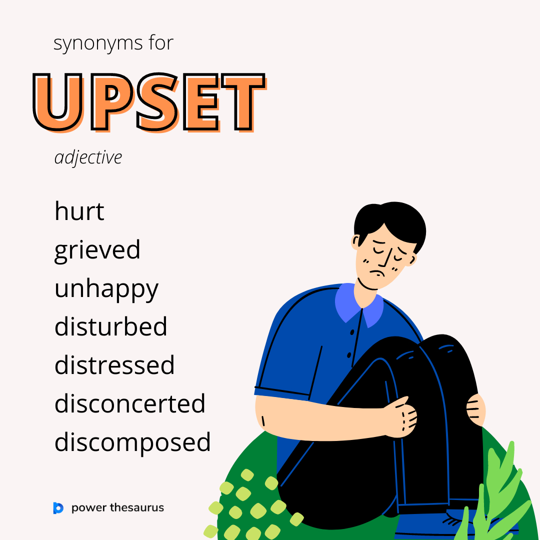 synonym upset